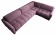Модульный диван для домашнего кинотеатра  violet 