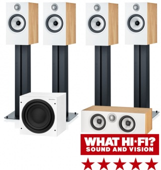 Bowers Wilkins set 5.1 (606S3) oak