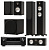 Monitor Audio Bronze 300 black set 5.1+Denon