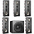 MK Sound set 5.1 (IW500) 