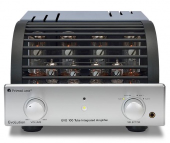 PrimaLuna Evo 100 Integrated Amplifier EL34 (2х40 Вт) silver