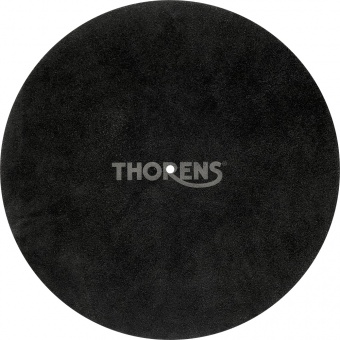 Thorens Leather Turntable mat black