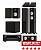 Monitor Audio Bronze 300 black set 7.1+Denon