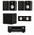 Monitor Audio Bronze 50 black set 5.1+Denon
