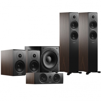 Dynaudio set 5.1 (Emit 30) walnut wood