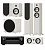 Monitor Audio Bronze 300 white set 5.1+Denon