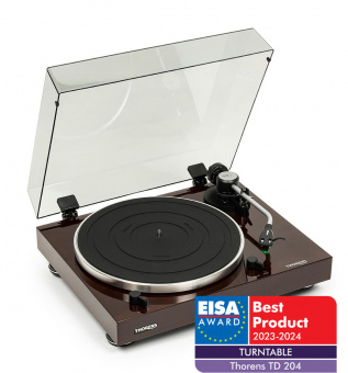 Thorens TD 204 (High gloss walnut)
