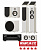 Monitor Audio Bronze 300 white set 7.1+Denon