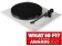 Rega Planar 1 PLUS (Carbon MM) matt white Rega Planar 1 PLUS (Carbon MM) matt white