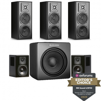 MK Sound set 5.1 (LCR750) black
