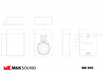 MK Sound D95  White