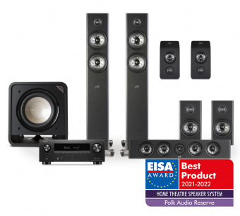 Polk Audio Reserve R500 Silver System with Denon