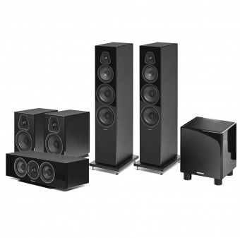 Sonus Faber set 5.1 (Lumina V) black