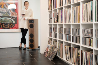 Martin Logan Motion Foundation F1 (Walnut)