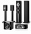 Bowers Wilkins set 5.1 (704S3) black
