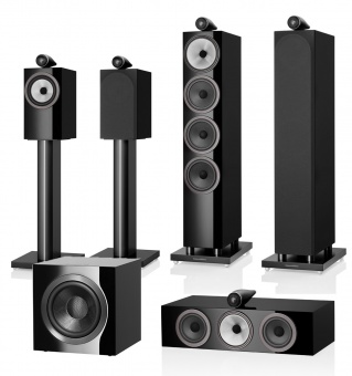 Bowers Wilkins set 5.1 (702S3) black