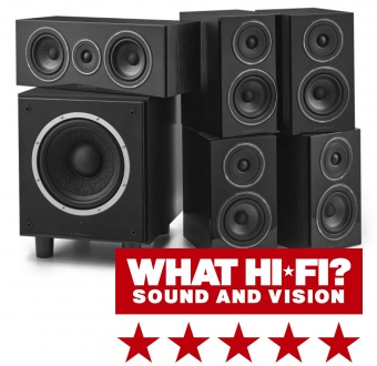 Wharfedale set 5.1 (Diamond 12.1) black