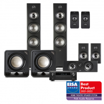 Polk Audio Reserve R700 Platinum System with Denon