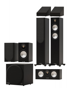 Monitor Audio Bronze 300 set 7.1 black