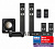 Polk Audio Reserve R500 Silver System with Denon