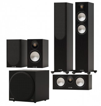 Monitor Audio Bronze 300 set 5.1 black