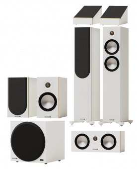 Monitor Audio Bronze 300 set 7.1 white