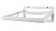 Rega Turntable Wall Bracket white Rega Turntable Wall Bracket white