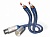 INAKUSTIK Premium audio cable XLR  0.75 m